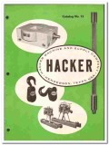 Hacker Machine Supply Company 1972 vintage oil gas catalog oilfield Hacker Machine Supply Company 1972 vintage oil gas catalog oilfield