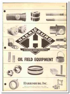 Harrisburg Inc 1972 vintage oil gas catalog oilfield Diamond Hard Harrisburg Inc 1972 vintage oil gas catalog oilfield Diamond Hard