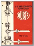 J M Huber Corp 1972 vintage oil gas catalog oilfield equipment J M Huber Corp 1972 vintage oil gas catalog oilfield equipment