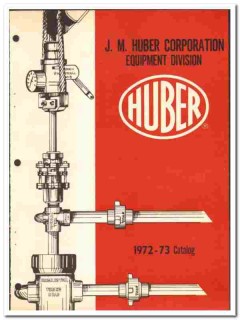 J M Huber Corp 1972 vintage oil gas catalog oilfield equipment J M Huber Corp 1972 vintage oil gas catalog oilfield equipment