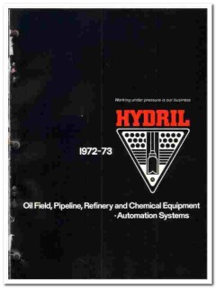 Hydril Company 1972 vintage oil gas catalog oilfield equipment