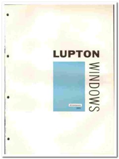 Michael Flynn Mfg Company 1961 vintage window catalog aluminum Lupton Michael Flynn Mfg Company 1961 vintage window catalog aluminum Lupton