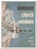 Industrial Engineering Works 1961 vintage window catalog aluminum Industrial Engineering Works 1961 vintage window catalog aluminum