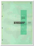 Kawneer Company 1961 vintage window catalog aluminum Sealair Kawneer Company 1961 vintage window catalog aluminum Sealair