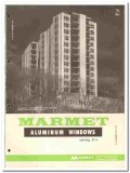 Marmet Corp 1961 vintage window catalog aluminum church projected
