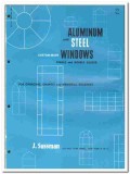 J Sussman Inc 1961 vintage window catalog aluminum steel double glazed J Sussman Inc 1961 vintage window catalog aluminum steel double glazed