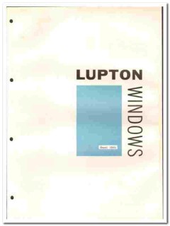 Michael Flynn Mfg Company 1961 vintage window catalog Lupton steel Michael Flynn Mfg Company 1961 vintage window catalog Lupton steel