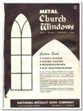 National Metallic Sash Company 1961 vintage window catalog church National Metallic Sash Company 1961 vintage window catalog church
