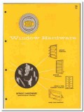 Detroit Hardware Mfg Company 1961 vintage catalog window awning