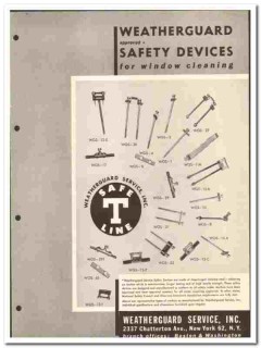 Weatherguard Service Inc 1961 vintage hardware catalog window safety Weatherguard Service Inc 1961 vintage hardware catalog window safety