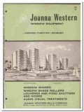 Joanna Western Mills Company 1961 vintage window catalog shades Joanna Western Mills Company 1961 vintage window catalog shades