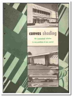 Canvas Awning Institute Inc 1961 vintage window catalog sun shading Canvas Awning Institute Inc 1961 vintage window catalog sun shading