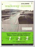 Childers Mfg Company 1961 vintage roofing catalog walkway covers Childers Mfg Company 1961 vintage roofing catalog walkway covers