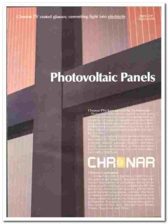Chronar Corp 1989 vintage electrical catalog Photovoltaic Panels Chronar Corp 1989 vintage electrical catalog Photovoltaic Panels