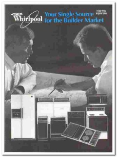 Whirlpool Corp 1989 vintage appliance catalog kitchen Builder Market Whirlpool Corp 1989 vintage appliance catalog kitchen Builder Market