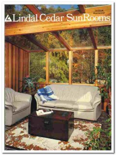 Lindal Cedar Homes Company 1989 vintage glass catalog SunRooms Lindal Cedar Homes Company 1989 vintage glass catalog SunRooms