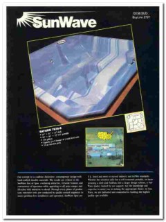 SunWave Inc 1989 vintage recreation catalog Spas SunWave Inc 1989 vintage recreation catalog Spas
