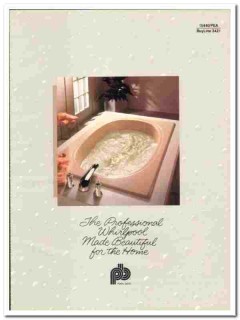 Pearl Baths Inc 1989 vintage bathroom catalog whirlpool jetted tubs Pearl Baths Inc 1989 vintage bathroom catalog whirlpool jetted tubs