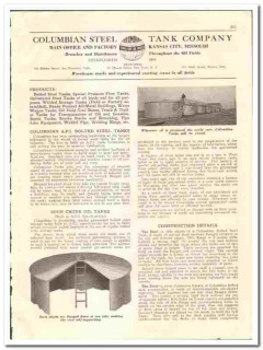 Columbian Steel Tank Company 1936 vintage oil gas catalog oilfield