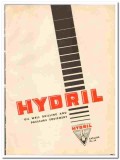 Hydril Company 1936 vintage oil gas catalog oilfield drilling pressure Hydril Company 1936 vintage oil gas catalog oilfield drilling pressure