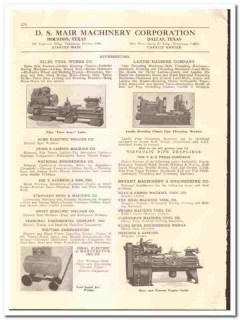 D S Mair Machinery Corp 1936 vintage oil catalog oilfield equipment