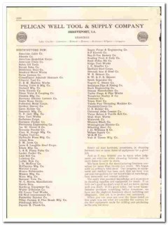 Pelican Well Tool Supply Company 1936 vintage oil gas catalog oilfield