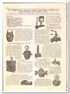 Pittsburgh Equitable Meter Company 1936 vintage oil catalog oilfield Pittsburgh Equitable Meter Company 1936 vintage oil catalog oilfield