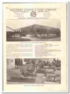Southern Engine Pump Company 1936 vintage oil gas catalog oilfield Southern Engine Pump Company 1936 vintage oil gas catalog oilfield