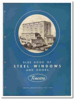 Detroit Steel Products Company 1946 vintage window catalog Fenestra