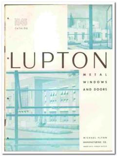 Michael Flynn Mfg Company 1946 vintage window catalog Lupton metal Michael Flynn Mfg Company 1946 vintage window catalog Lupton metal