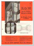R-O-W Sales Company 1946 vintage window catalog spring cushion R-O-W Sales Company 1946 vintage window catalog spring cushion