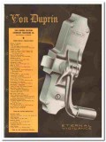 Vonnegut Hardware Company 1946 vintage catalog Von Duprin exit devices