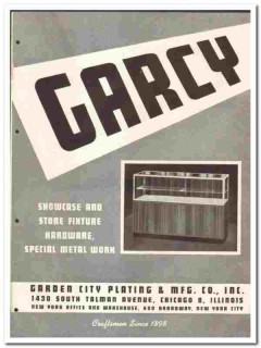 Garden City Plating Mfg Company 1946 vintage hardware catalog showcase Garden City Plating Mfg Company 1946 vintage hardware catalog showcase