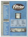 Filtrine Mfg Company 1946 vintage plumbing catalog coolers filters Filtrine Mfg Company 1946 vintage plumbing catalog coolers filters