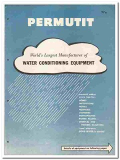 Permutit Company 1946 vintage plumbing catalog water conditioning Permutit Company 1946 vintage plumbing catalog water conditioning