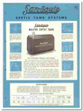 San-Equip Inc 1946 vintage plumbing catalog septic tank systems San-Equip Inc 1946 vintage plumbing catalog septic tank systems