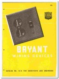 Bryant Electric Company 1946 vintage catalog wiring devices