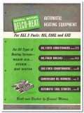 General Motors Corp 1946 vintage heating catalog Delco-Heat equipment
