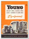 Young Radiator Company 1946 vintage heating catalog air conditioning Young Radiator Company 1946 vintage heating catalog air conditioning