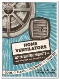Victor Electric Products Inc 1946 vintage heating catalog ventilators Victor Electric Products Inc 1946 vintage heating catalog ventilators