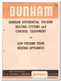 C A Dunham Company 1946 vintage heating catalog vacuum control C A Dunham Company 1946 vintage heating catalog vacuum control
