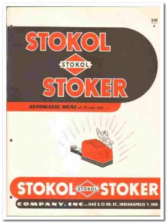 Stokol Stoker Company 1946 vintage heating catalog automatic heat