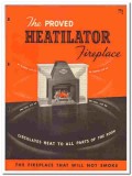 Heatilator Inc 1946 vintage heating catalog fireplace circulates room Heatilator Inc 1946 vintage heating catalog fireplace circulates room