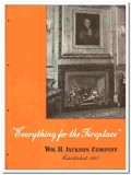 Wm H Jackson Company 1946 vintage heating catalog fireplace