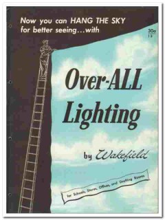 F W Wakefield Brass Company 1946 vintage electrical catalog lighting