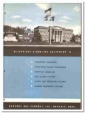 Edwards Company 1946 vintage electrical catalog signaling equipment