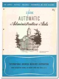 International Business Machine Corp 1946 vintage electric catalog IBM International Business Machine Corp 1946 vintage electric catalog IBM
