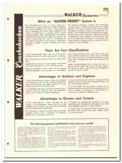 Walker Brothers 1946 vintage electrical catalog Alsteel-Preset duct