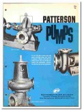 Patterson Industries 1966 vintage plumbing catalog pumps Wheeler Patterson Industries 1966 vintage plumbing catalog pumps Wheeler