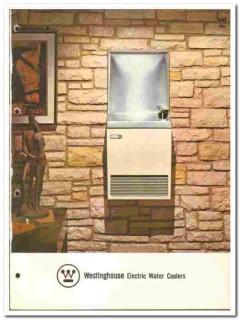 Westinghouse Electric Corp 1966 vintage plumbing catalog water coolers Westinghouse Electric Corp 1966 vintage plumbing catalog water coolers
